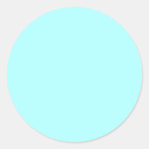 Pegatina Redonda Celeste Green