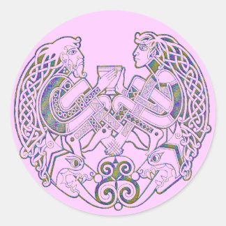 PEGATINA REDONDA CELTE