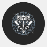 Celtic Huginn Y Muninn Raven Viking