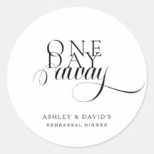 Cena de ensayo elegante moderna 