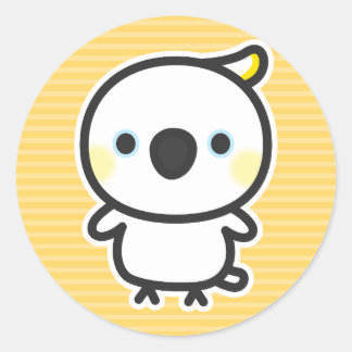 Pegatina Redonda Cepatopatía de azufre