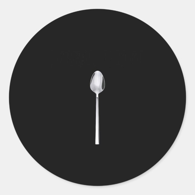 Pegatina Redonda Cereal Killer Funny New  (Anverso)