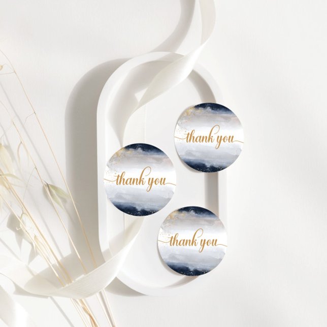 Pegatina Redonda Ceremonia de Boda de la Marina y el Oro (Subido por el creador)