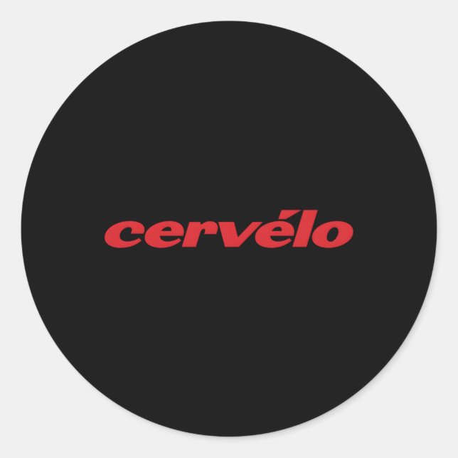 Pegatina Redonda Cervelo Actualización 2021 (Anverso)