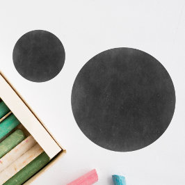 Pegatina Redonda Chalkboard Rústico Shabby Cottage Chic Boutique