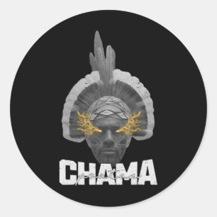 Pegatina Redonda Chama Paotan Alex Periera Mma Fan Jjb Boxing Muay