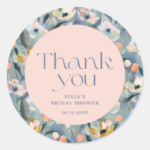 Champán Retro Gracias Bridal Shower