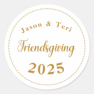 Pegatina Redonda Charcuterie Cup Stickers