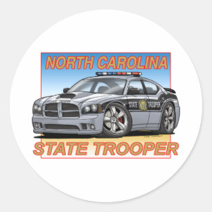 Pegatina Redonda Charger_NC_TROOPER