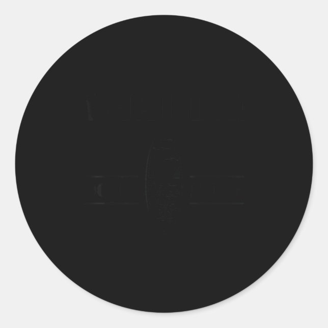 Pegatina Redonda Charlie Don't Surf Military Vietnam Veteran Design (Anverso)