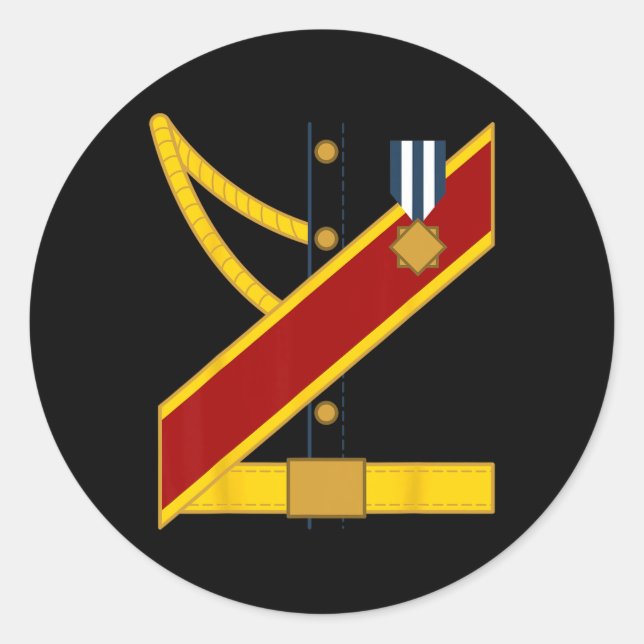 Pegatina Redonda Charming Prince Charming Costume Halloween Boys (Anverso)