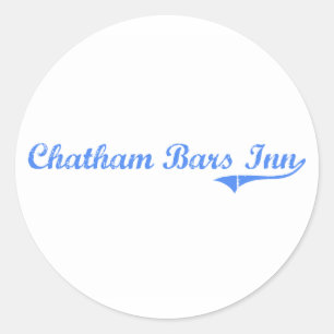 Pegatina Redonda Chatham Bars Inn Massachusetts Classic Design