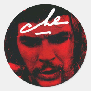 Pegatina Redonda Che Guevara