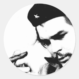 Pegatina Redonda Che Guevara