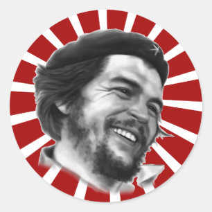 Pegatina Redonda Che Guevara
