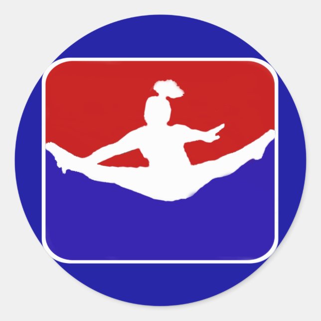 Pegatina Redonda Cheerman (Anverso)