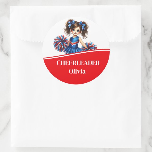 Pegatina Redonda Cheerman (Bolso)