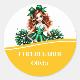 Pegatina Redonda Cheerman