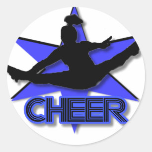 Pegatina Redonda Cheerman