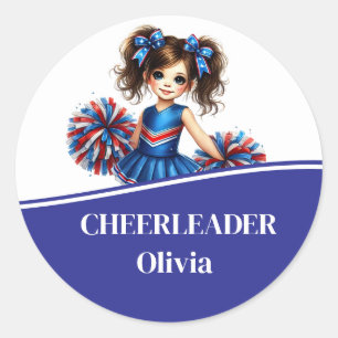 Pegatina Redonda Cheerman