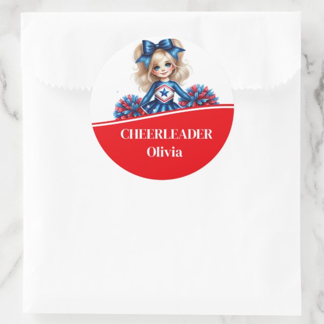 Pegatina Redonda Cheerman (Bolso)