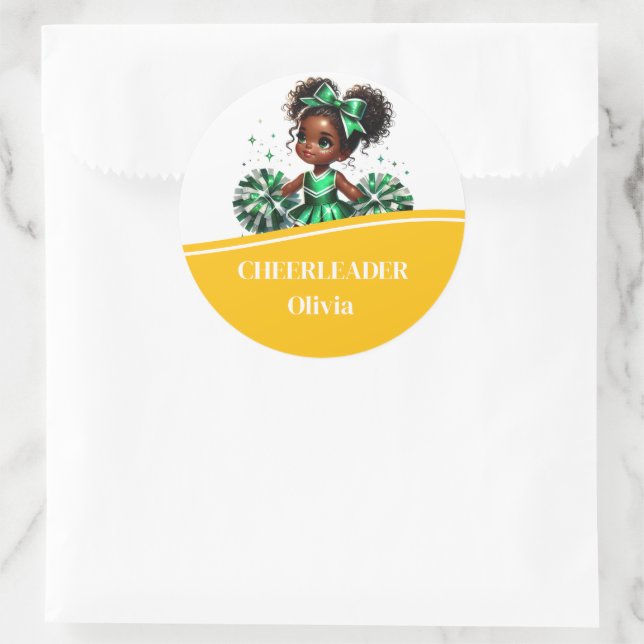 Pegatina Redonda Cheerman (Bolso)
