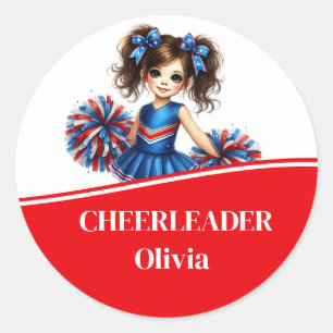 Pegatina Redonda Cheerman