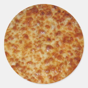 Pegatina Redonda Cheese Pizza