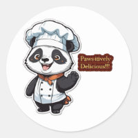 Chef Panda Personalizado - Carácter culinario Ador