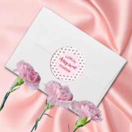 Pegatina Redonda Cherry Sweet Birthday