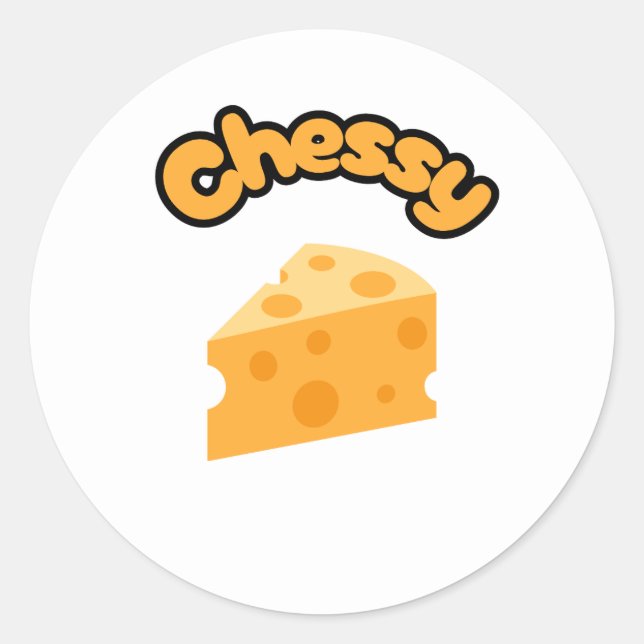 Pegatina Redonda Chessy (Anverso)