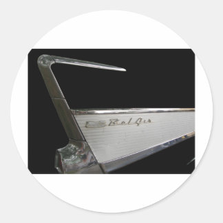 Pegatina Redonda Chevy Bel Air 1957