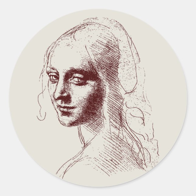 Pegatina Redonda chica (Anverso)