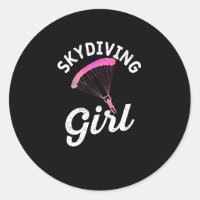 Chica de Skydiving chica de Sky Diver