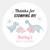 Chica Dinosaur Baby Shower Favor