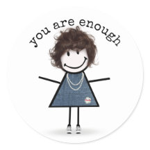 Chica en zapatillas con cita