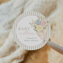 Chica Floral Baby en Flor Baby Shower