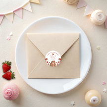 Chica Nacimiento Acuarela Fresa Cinta Roja