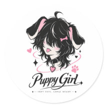 Chica Perro Anime Adorable Alma Suave