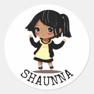 Pegatina Redonda Chica Personalizado personal