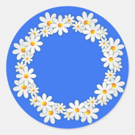 Pegatina Redonda Chica Scout Daisy