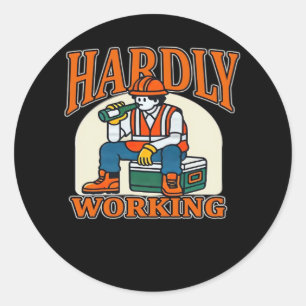 Pegatina Redonda Chicas mujeres adolescentes con esqueleto óseo de 