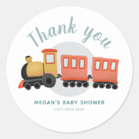 Chicos Travesía En Tren Gracias Baby Shower