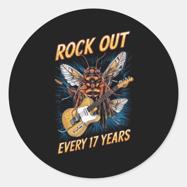 Pegatina Redonda chiflada minimalista (Anverso)