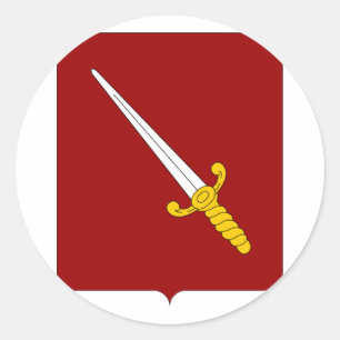 Pegatina Redonda Chimay, Bélgica