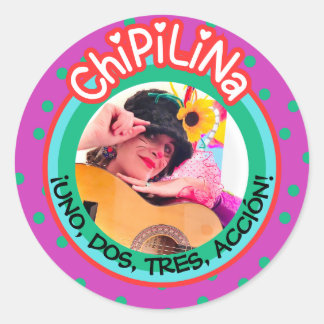 Pegatina Redonda ChiPiliNa Sticker