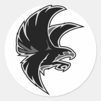 Pegatina Redonda chivo expiatorio