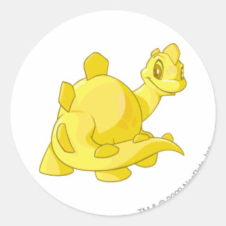 Pegatina Redonda Chomby Gold