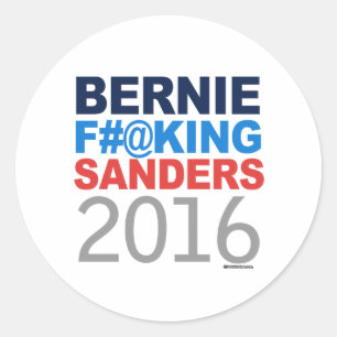 Pegatina Redonda Chorreadoras 2016 de Bernie Effing
