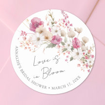 Chorro de Novia de Flor Silvestre Rosa
